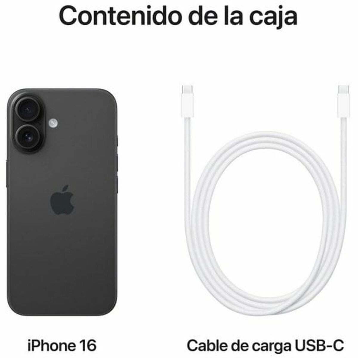 Smartphone Apple iPhone 16 6,1" 512 GB Black-1