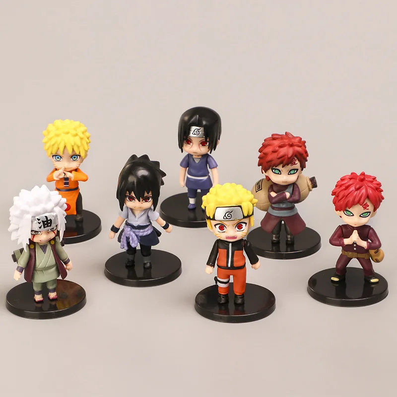 Naruto Shippuden 12Pcs PVC Figurine Set