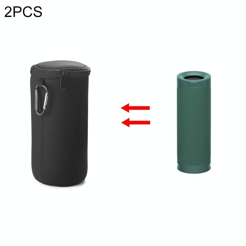 NNEDSZ Waterproof Bluetooth Speakers - 2 Pack For Sony Srs-Xb23 - Portable & Black